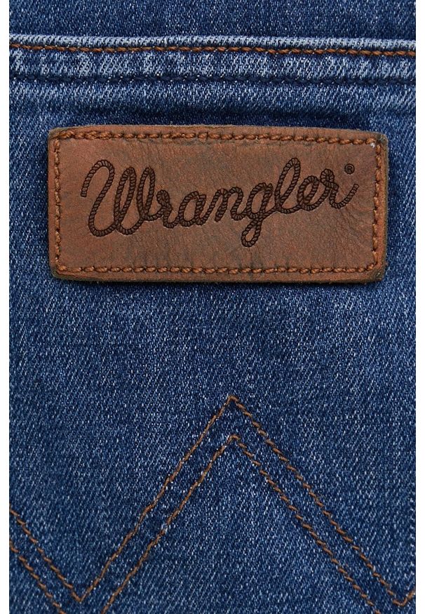 Wrangler jeansy TEXAS SPOTLITE męskie. Kolor: niebieski