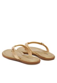 MICHAEL Michael Kors Japonki Ering Thong 40S6ERFS1M Złoty. Kolor: złoty. Materiał: skóra #5