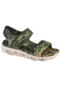 skechers - Sandały chłopięce, Hypno-Splash - Hydrotastic. Kolor: zielony