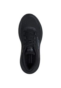 skechers - Adidasy Skechers Max Cushioning Endea, Kobiety. Kolor: czarny. Materiał: materiał. Sport: fitness