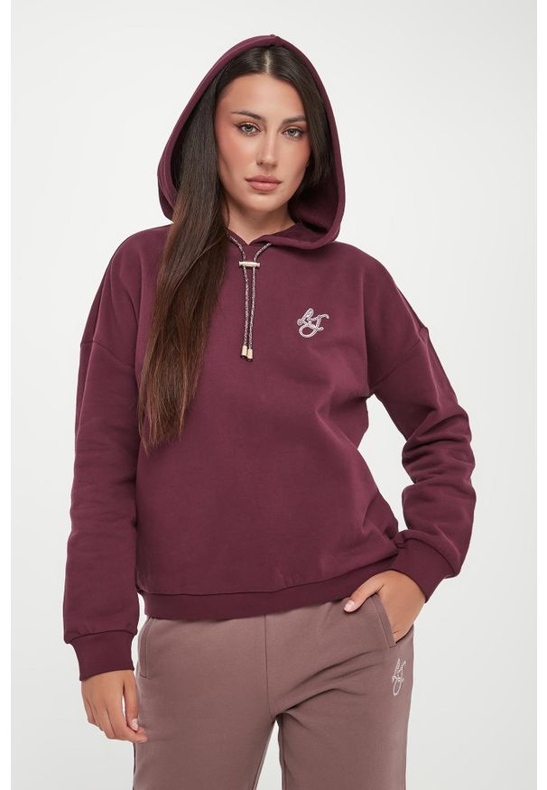 Liu Jo - Bluza damska z kapturem LIU JO. Typ kołnierza: kaptur