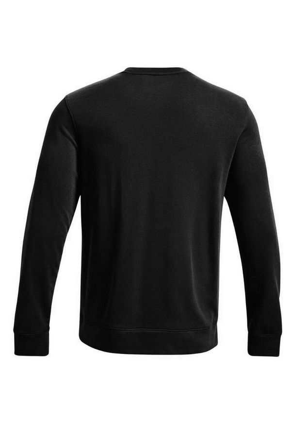 Under Armour - Męska Bluza Rozpinana Rival Logo Z Frotte Pod Szyją. Kolor: czarny