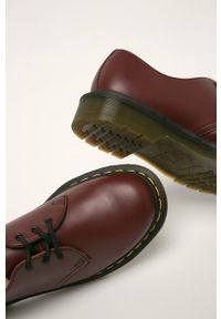 Dr. Martens - Półbuty skórzane. Okazja: na co dzień. Nosek buta: okrągły. Zapięcie: sznurówki. Kolor: brązowy. Materiał: skóra. Styl: casual #4