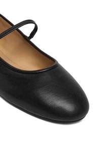 Lauren Ralph Lauren - LAUREN RALPH LAUREN Baleriny Jayna 802977874001 Czarny. Kolor: czarny. Materiał: skóra #5