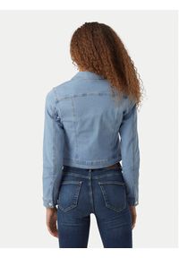 Vero Moda Kurtka jeansowa Luna 10279492 Błękitny Slim Fit. Kolor: niebieski. Materiał: bawełna #3