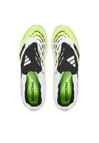 Adidas - adidas Buty do piłki nożnej Predator Pro Fold-Over Tongue Firm Ground JS4071 Biały. Kolor: biały. Materiał: skóra #5