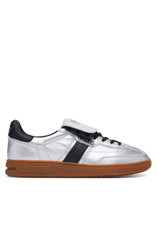 Sneakersy Polo Ralph Lauren. Kolor: srebrny