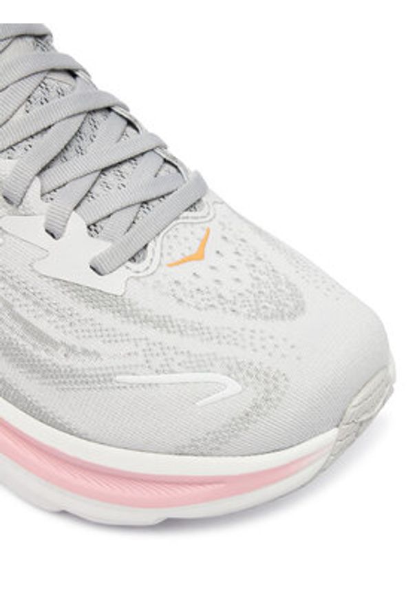 HOKA - Hoka Buty do biegania Clifton 10 1162031 Szary. Kolor: szary. Materiał: materiał