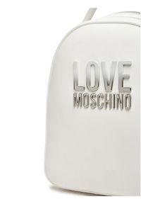 Love Moschino - LOVE MOSCHINO Plecak JC4258PP0MKD0100 Biały. Kolor: biały. Materiał: skóra #3