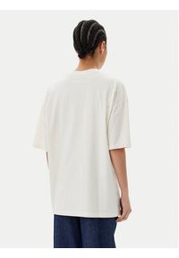 Hugo - HUGO T-Shirt 50511471 Beżowy Oversize. Kolor: beżowy. Materiał: bawełna #4