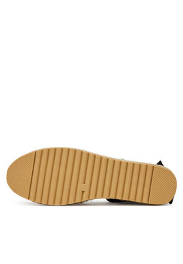 DeeZee Espadryle ZYLS093 Czarny. Kolor: czarny. Materiał: materiał, syntetyk