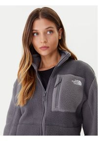 The North Face Polar Yumiori NF0A8E88 Szary Regular Fit. Kolor: szary. Materiał: syntetyk