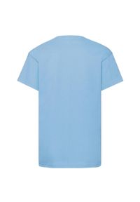 FRUIT OF THE LOOM - Oryginalna Koszulka Dla Dzieci. Kolor: niebieski. Sport: turystyka piesza