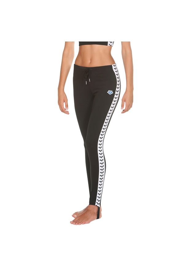 Damskie legginsy Arena Caroline Team. Kolor: wielokolorowy, biały, czarny. Sport: pływanie