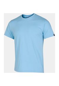 T-shirt Joma Desert męski XL – 100% bawełna, niebieski. Kolor: niebieski. Materiał: bawełna. Długość rękawa: krótki rękaw. Długość: krótkie. Sport: bieganie