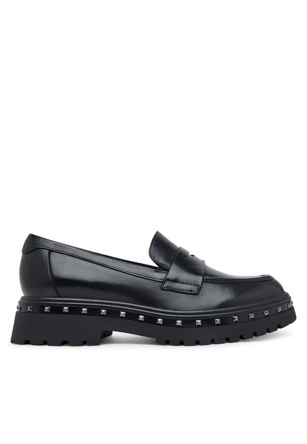 Loafersy Tamaris. Kolor: czarny