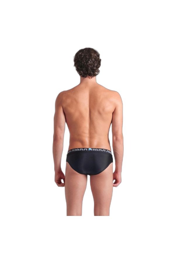 Kąpielówki Arena Elastic Logo. Kolor: czarny