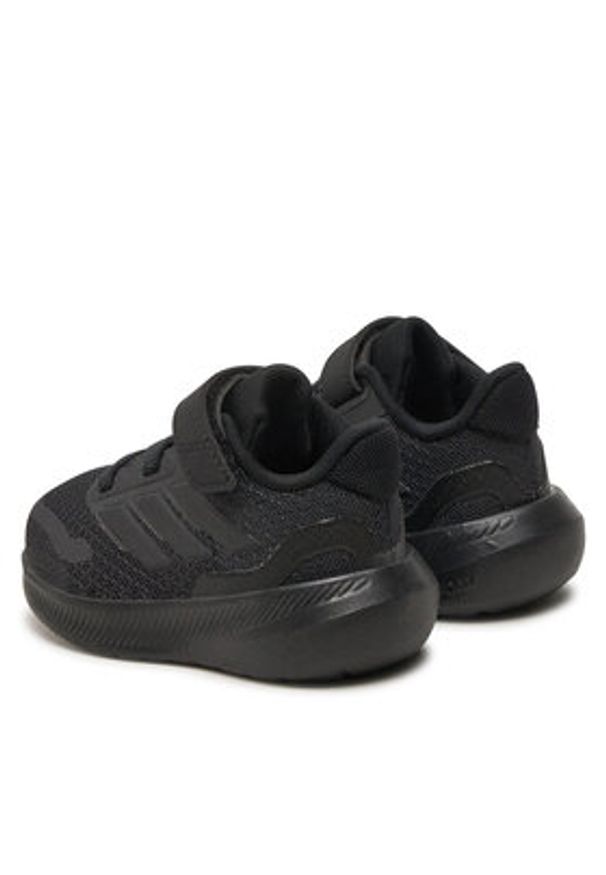 Adidas - adidas Sneakersy Runfalcon 5 IE8596 Czarny. Kolor: czarny. Materiał: materiał, mesh