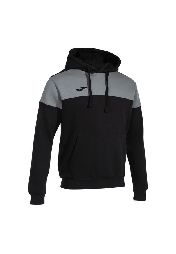 Bluza z kapturem Joma Crew V. Typ kołnierza: kaptur. Kolor: szary, wielokolorowy, czarny. Sport: piłka nożna