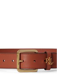 Lauren Ralph Lauren - LAUREN RALPH LAUREN Pasek 412968765012 Brązowy. Kolor: brązowy. Materiał: skóra #3