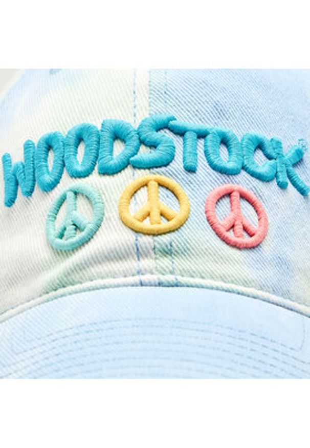 American Needle Czapka z daszkiem Tie Dye Ballpark - Woodstock SMU733A-WOODSTK Kolorowy. Materiał: bawełna. Wzór: kolorowy