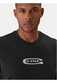 G-Star RAW - G-Star Raw T-Shirt Old Skool D25967-C812 Czarny Regular Fit. Kolor: czarny. Materiał: bawełna #3