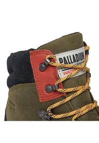 Palladium Trapery Pallabrousse Hkr Wp+ 08840-325-M Khaki. Kolor: brązowy. Materiał: skóra #5