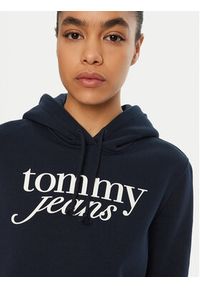 Tommy Jeans Bluza DW0DW20170 Granatowy Regular Fit. Kolor: niebieski. Materiał: bawełna #4