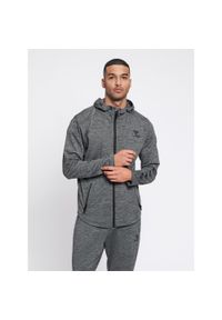 Kurtka Hummel zip Aston. Kolor: wielokolorowy, niebieski, szary
