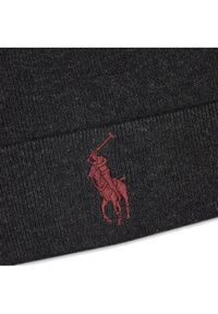 Polo Ralph Lauren Czapka 710886138007 Szary. Kolor: szary. Materiał: materiał, bawełna #3