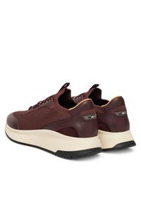 BOSS Sneakersy Ttnm Evo 50552911 Bordowy. Kolor: czerwony. Materiał: materiał #6