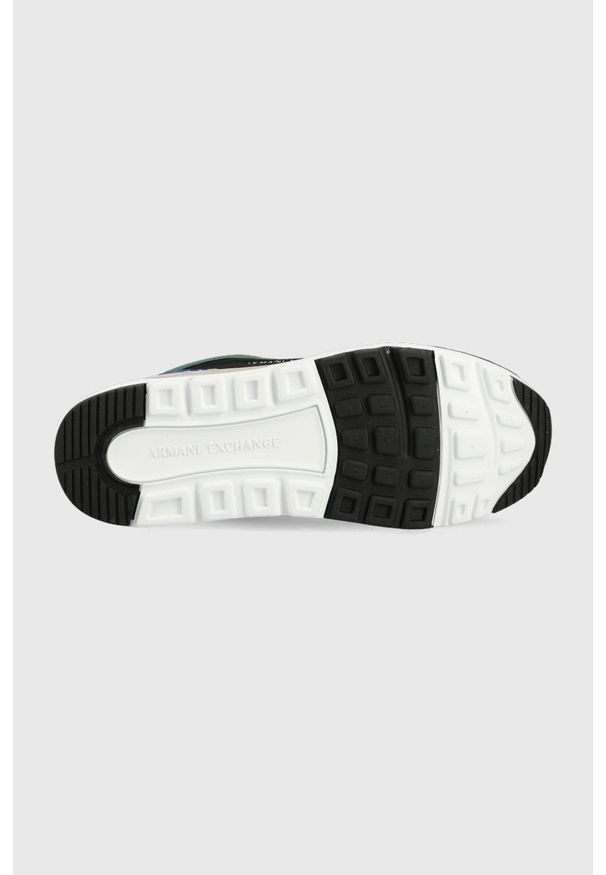 Armani Exchange sneakersy. Zapięcie: sznurówki. Materiał: guma