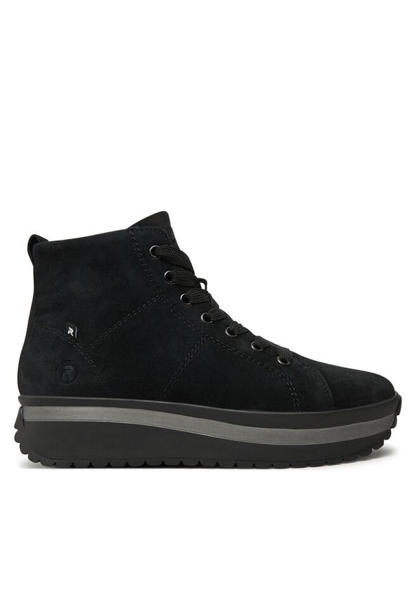 Botki Rieker Revolution Lifestyle. Kolor: czarny