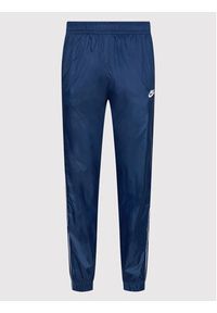 Nike Dres Sportswear BV3030 Granatowy Loose Fit. Kolor: niebieski. Materiał: syntetyk, dresówka #10