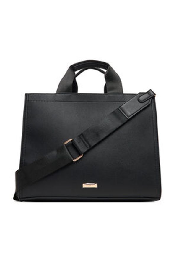 Aldo Torebka Mtl72tote 14076998 Czarny. Kolor: czarny. Materiał: skórzane