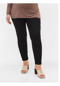 Zizzi Jegginsy J20200F Czarny Slim Fit. Kolor: czarny