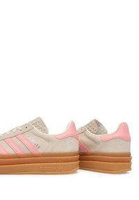 Adidas - adidas Sneakersy Gazelle Bold JQ7409 Beżowy. Kolor: beżowy. Materiał: skóra, zamsz. Model: Adidas Gazelle #2