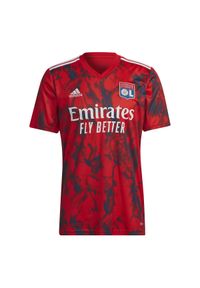 Adidas - Koszulka piłkarska ADIDAS OL 22/23 wyjazdowa. Sport: piłka nożna
