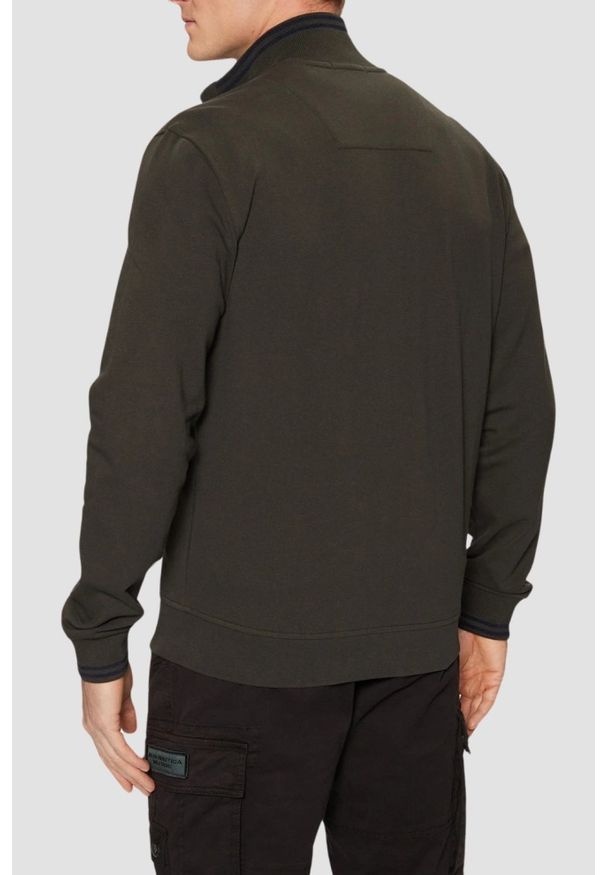 Aeronautica Militare - AERONAUTICA MILITARE Szarozielona bluza męska Color-block, Rozmiar XXL. Kolor: zielony