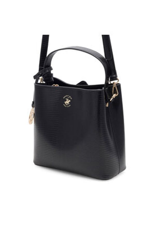 Beverly Hills Polo Club Torebka BHPC-W-04-A23 Czarny. Kolor: czarny