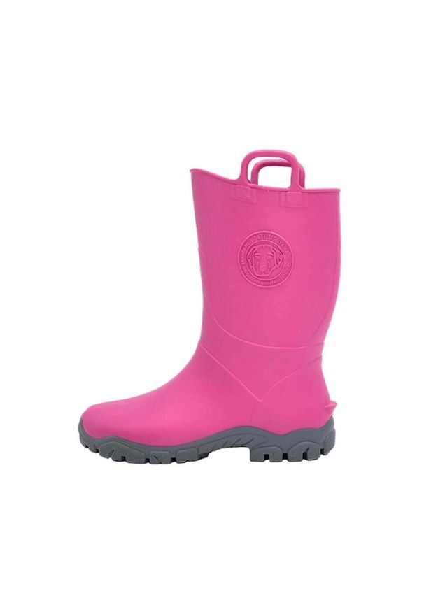 Boatilus - Kalosze dziecięce BOATILUS DUCKY SMELLY WELLY RAIN BOOT. Kolor: różowy