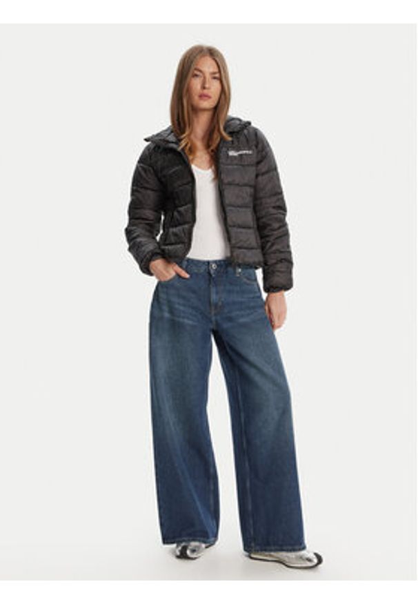 Karl Lagerfeld Jeans Kurtka zimowa A3W15026 Czarny Regular Fit. Kolor: czarny. Materiał: syntetyk. Sezon: zima