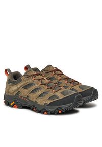 Merrell Trekkingi Moab 3 Gtx J035801 Khaki. Kolor: brązowy. Materiał: skóra, zamsz. Sport: turystyka piesza