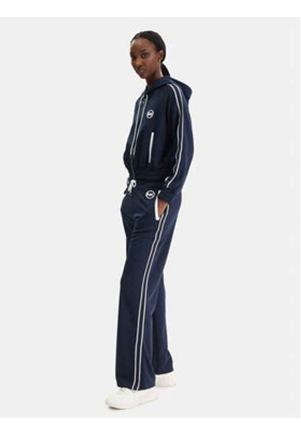 MICHAEL Michael Kors Spodnie dresowe MR630Y0K8N Granatowy Regular Fit. Kolor: niebieski. Materiał: syntetyk