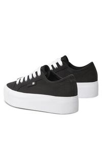 DC Shoes Tenisówki Manual Platform ADJS300280 Czarny. Kolor: czarny. Materiał: materiał. Obcas: na platformie