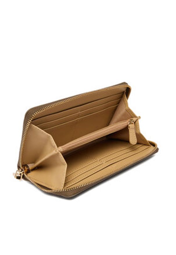 Love Moschino - LOVE MOSCHINO Portfel JC5644PP1OLC0203 Brązowy. Kolor: brązowy. Materiał: skóra