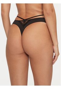 Hunkemöller Stringi Remi 206158 Czarny. Kolor: czarny. Materiał: syntetyk #4