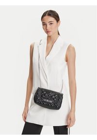 Love Moschino - LOVE MOSCHINO Torebka JC4001PP1NLA000B Czarny. Kolor: czarny. Materiał: skórzane #1