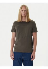 JOOP! T-Shirt 17 JJ-21Bajo 30047429 Brązowy Modern Fit. Kolor: brązowy. Materiał: bawełna