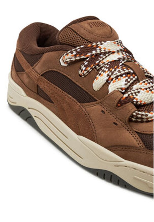 Puma Sneakersy 180 Lace Interest 398415 01 Brązowy. Kolor: brązowy. Materiał: skóra